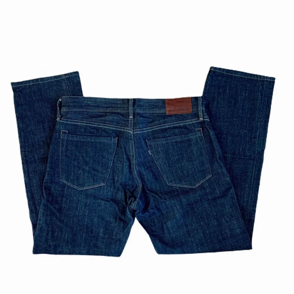 Levi's Made & Crafted “Ruler” Straight Button-fly 32 x 34 Denim Jeans